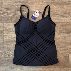 Honeylove Black Silhouette Cami Shapewear Women's Size 1X NWT